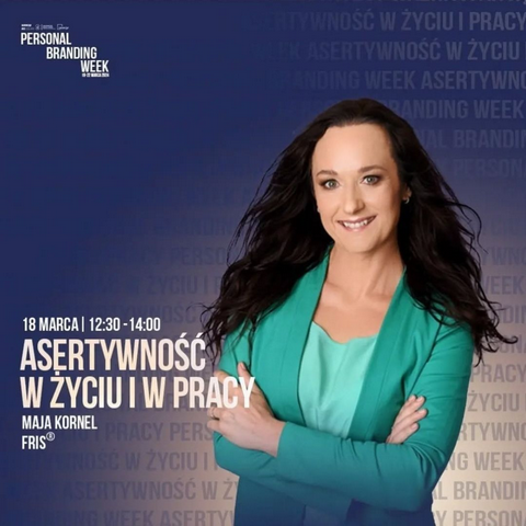 Personal Branding Week 2024 Maja Kornel prelegentka